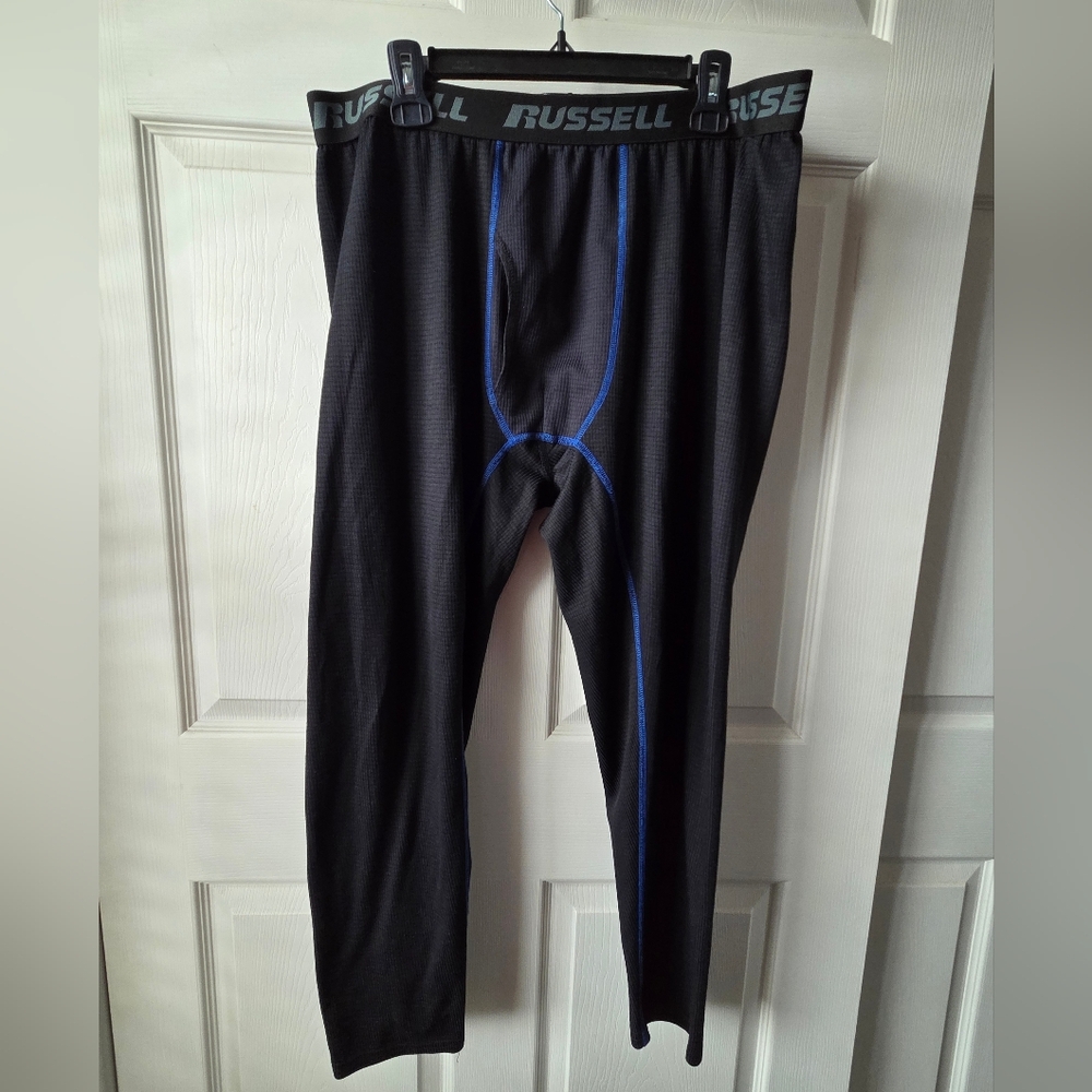 Russell Athletic Men's Black Performance Leggings
